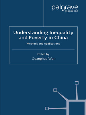 cover image of Understanding Inequality and Poverty in China